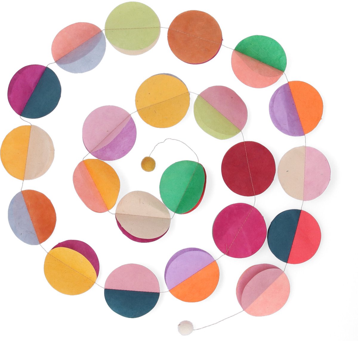 Return to Sender | Slinger van Papier Cirkels - 1,8 Meter